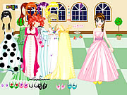Castle Gown Dressup Game