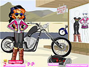 Biker Betty Dressup Game