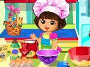 Dora Christmas Cake Game