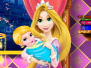 Mommy Rapunzel Crib Decor Game
