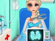 Pregnant Elsa Ambulance Game