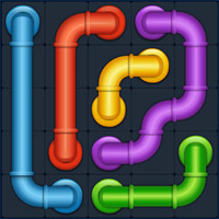 Rotative Pipes Puzzle Game