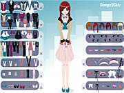 Shy Girl Dressup Game