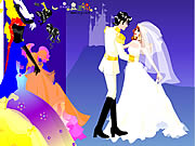 Colorful Wedding Dressup Game