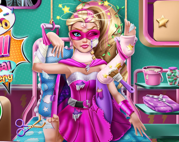 Super Barbie Hospital Recovery Game