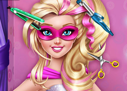 Super Barbie Real Haircuts Game