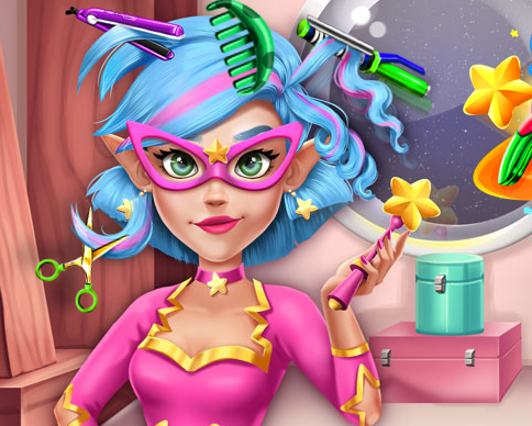 Galaxy Girl Real Haircuts Game