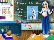 Pregnant Elsa quiz Game