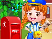 Baby Hazel Postwoman Dressup