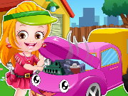 Baby Hazel Mechanic Dressup