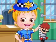 Baby Hazel Police Dressup