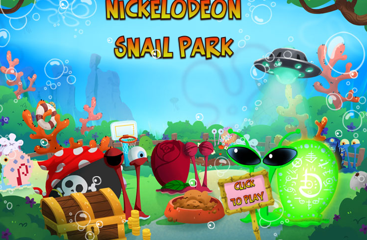 SpongeBob Snail Park Game