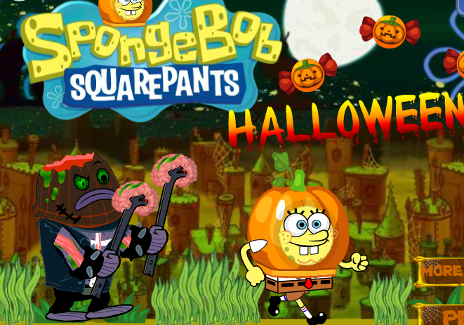 Spongebob  Halloween Run Game