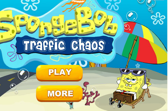 Spongebob Traffic Chaos Game