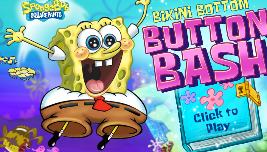 SpongeBob Bikini Bottom Button Bash