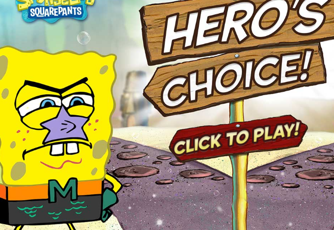 Spongebob Heros Choice Game