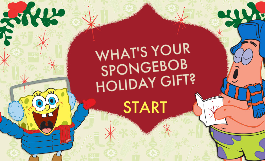 Your Spongebob Holiday Gift Game