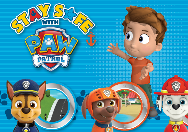 Stay Safe with Paw Patrol