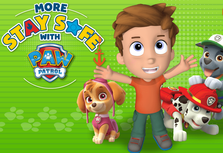 More Stay Safe With Paw Patrol