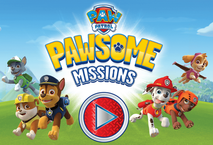 PAW Patrol Merry Missions Game