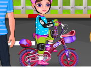 Little Girl First Bike Game