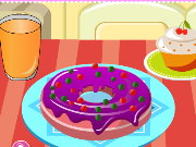 Melting Donut Decoration Game