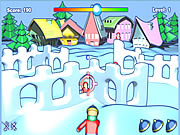 Snow Fortress Attack Game