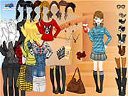 Rock Stripes Dressup Game