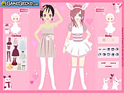 Love Bunnies Dress Up Game