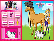 Horseland Dress up Game