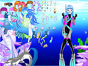 With Ocean Inside Dress Up Game