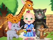 Baby Rosy And Tom Zoo Adventure Game