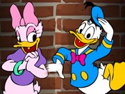 Daisy and Donald Online Coloring Game