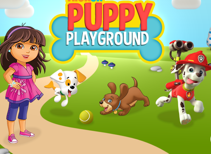 aw Patrol Puppy Playground Game