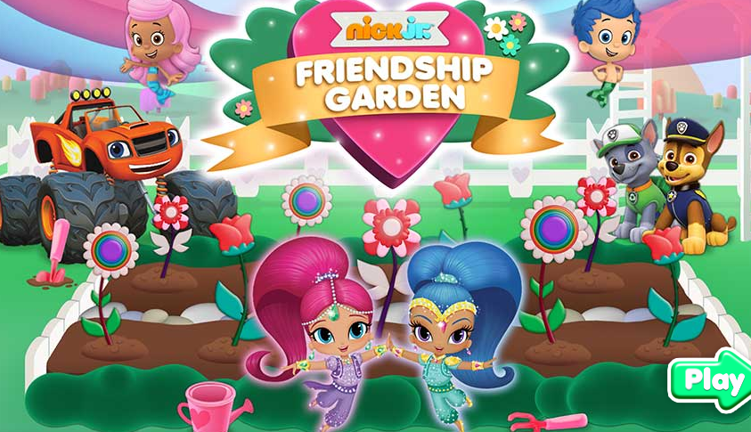 Paw Patrol Friendship Garden Game