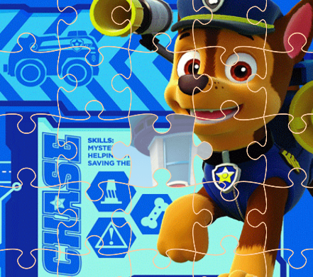 Paw Patrol Puzzle Chase