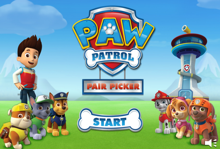 Paw Patrol Pair Picker