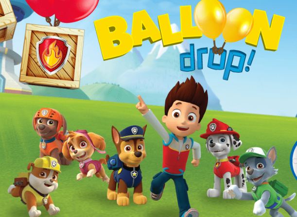 Paw Patrol Balloon Drop