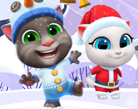 Talking Tom Hidden Bells Game