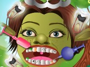 Green Monster Dentist Care Game