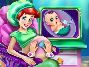 Ariel Pregnant Check-Up Game