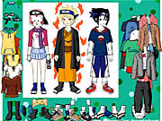 Naruto Character Dressup Game