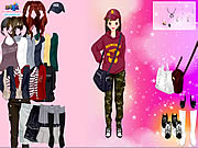 Korean Girl Dress Up Game