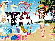 Beach Fashion Dresses Game