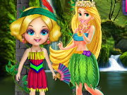 Forest Princess Spa Bath Game