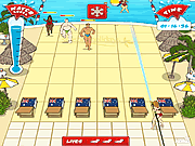 Sunbed Invaders Game