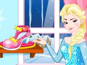 Elsa Shoes Design Game