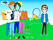 Themepark Boy Dressup Game