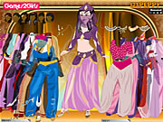 Ayesha Oriental Girl Dressup Game