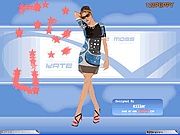 Peppys Kate Moss Dress Up Game